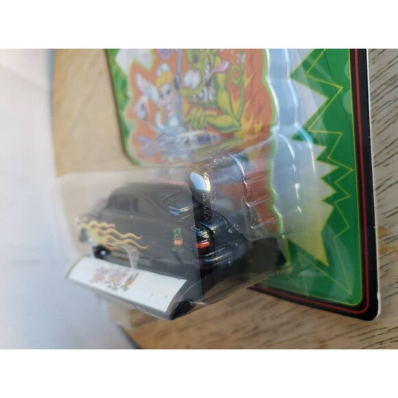 Racing Champions MERCURY Black RAT FINK LAKE PIPES SAVE LIVES! Ed Big Daddy Roth - Picture 10 of 14